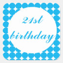Search for blue circles stickers Party