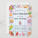 Search for candy birthday invitations Macarons
