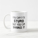 Search for divorce party mugs Breakup