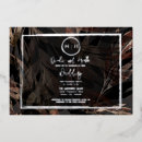 Search for copper foil wedding invitations Dark