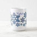 Search for name snowflake mugs White