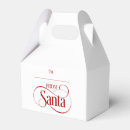 Search for santa claus favour boxes North pole