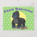 Search for silverback gorilla postcards Monkey