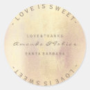 Search for pink and gold wedding stickers Rose