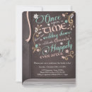 Search for fairy tale bridal shower invitations Whimsical