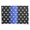 Search for stars and stripes pillowcases Blue