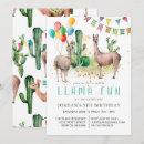 Search for llama birthday invitations Mexican