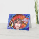 Search for mermaid paintings cards Fish