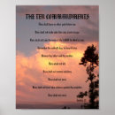 Search for ten commandments posters Scripture