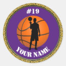 Search for for basketball players stickers For him