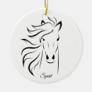 Search for horse silhouette christmas tree decorations Elegant