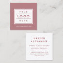 Search for rose business cards Minimal