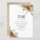 Search for mens 70th birthday invitations Elegant