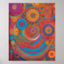Search for vibrant color posters Floral
