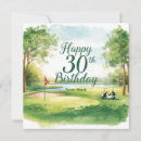 Search for green birthday cards 30th