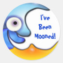 Search for moon cartoon stickers Lunar