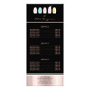 Search for salon service menu rack cards Elegant