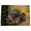 Search for tractor gift bags Rustic