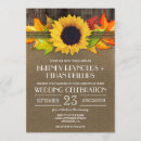 Search for maple leaf wedding invitations Rustic