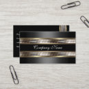 Search for black and silver chrome business cards Elegant