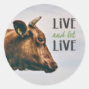Search for let live stickers Vegan