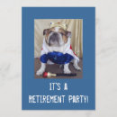 Search for funny retirement humour invitations Dog