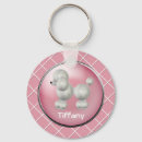 Search for white dog key rings Stylish