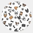 Search for dog and bone stickers Puppy