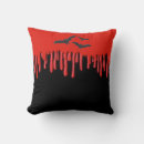 Search for blood red cushions Black
