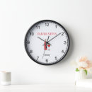 Search for wine bottle clocks Red