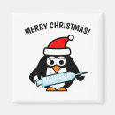 Search for penguin magnets Santa