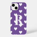 Search for purple heart iphone cases Hearts