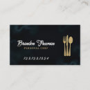 Search for utensils business cards Caterer