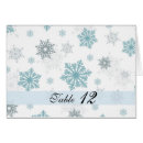 Search for snowflake table cards Elegant