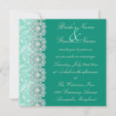 Search for aquamarine wedding invitations Lace