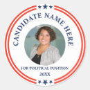 Search for political campaign stickers Voting