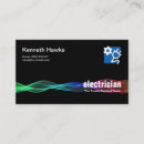 Search for electronics repair business cards Electrician