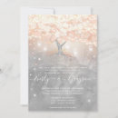 Search for heart leaf tree wedding invitations Couple