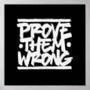 Search for your wrong posters Prove them wrong