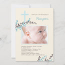 Search for blue christening invitations Baby baptism