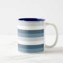 Search for blue and white striped mugs Stripes