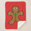 Search for gingerbread man blankets Green