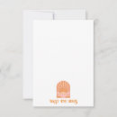Search for orange vertical note cards Boho