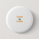 Search for blue orange badges Love is love