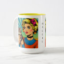 Search for pop art cat mugs Colourful
