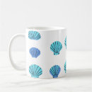 Search for blue seashells mugs Ocean