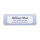 Search for zig zag return address labels Ombre