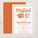 Search for masters degree invitations Mastered it
