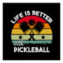 Search for pickleball posters Retro