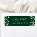 Search for st patrick day return address labels Green